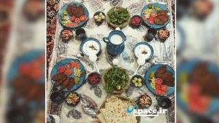 غذای سنتی در هنرمندسرا و اقامتگاه بوم گردی آلمن - حسن آباد - خوانسار - اصفهان